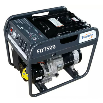 6kw Air Cooled Gasoline Generator/Generator/Generator Sets with Handle & Wheel Kit